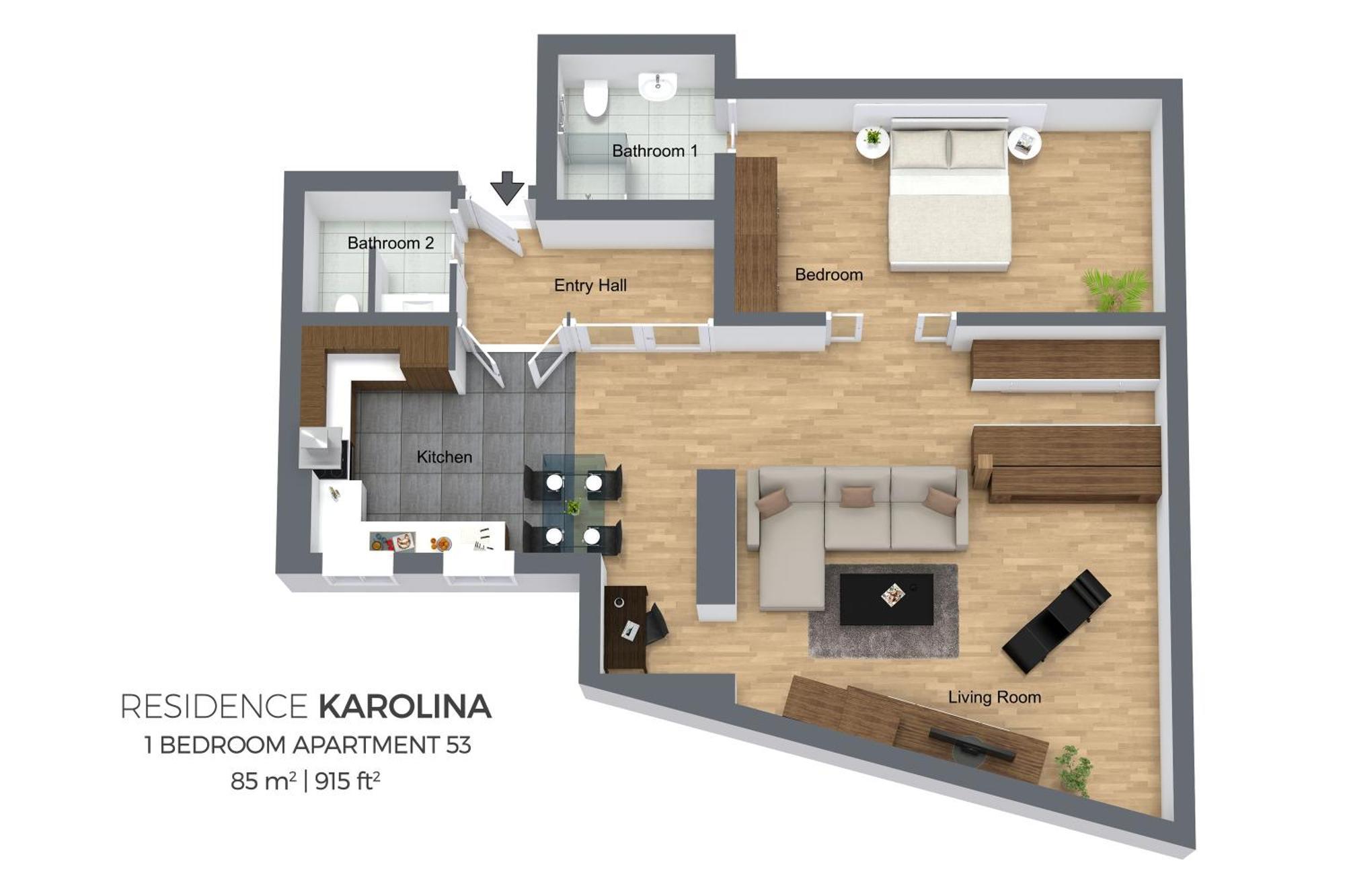 Residence Karolina Praga Cameră foto